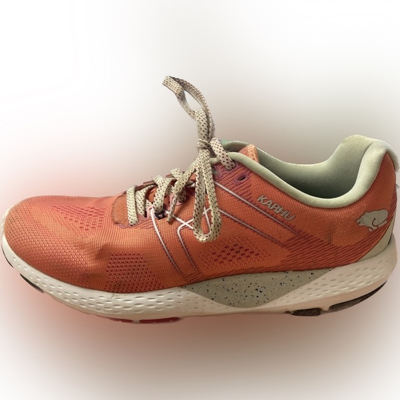Karhu Women's Coral Ikoni Ortix Lace Up Athletic Shoes Sz 9​ - Picture 1 of 6